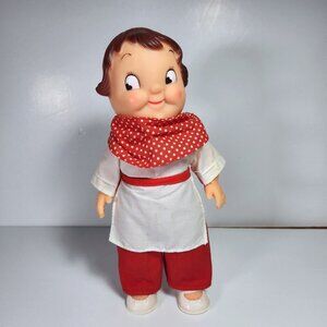 Campbells Soup Kids Doll Boy Vintage 60s Chef Doll 9 3/4" Tall Collectable